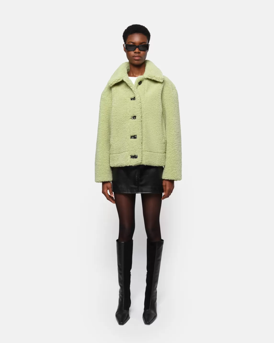 Apparis Charlie Coat Pistachio Online