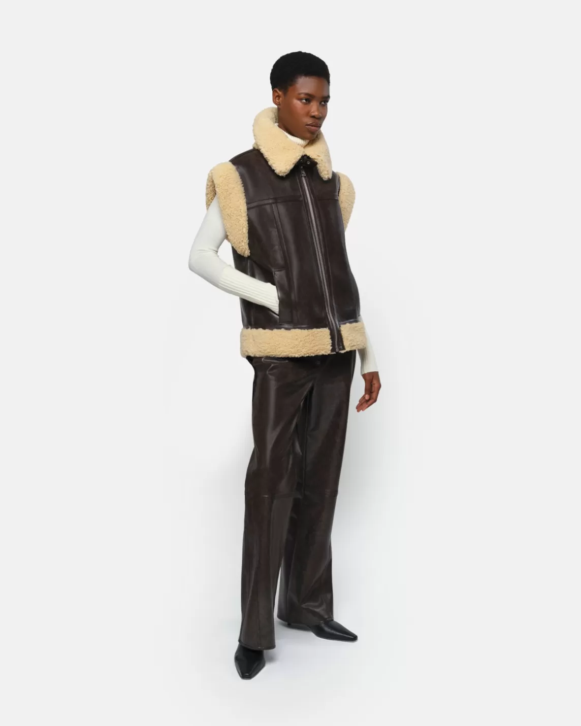 Apparis Gaia Vest Java & Sand Java&Sand Cheap